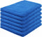 Pure4u Luxe Hotel Handdoek - Jeans blauw - 6 stuks - 50x100cm - 550 g/m2