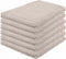 Pure4u Luxe Hotel Handdoek - Taupe - 6 stuks - 50x100cm - 550 g/m2