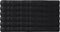 Pure4u Luxe Hotel Handdoek - Zwart - 6 stuks - 50x100cm - 550 g/m2