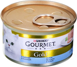 PURINA Gourmet Gold Tonijn - nat kattenvoer - 85g
