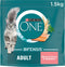 PURINA® ONE Adult Rijk aan Zalm & Volkoren Granen brokjes 1,5 kg