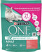 Purina ONE Adult Zalm - Volkoren Granen 800 gr