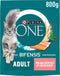 Purina ONE Adult Zalm - Volkoren Granen 800 gr