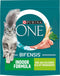 PURINA® ONE Indoor Rijk aan Kalkoen & Volkoren Granen brokjes 1,5 kg