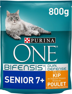 Purina ONE Senior Kip - Volkoren Granen 800 gr