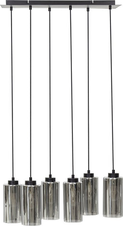 PURIRI - Hanglamp - Grijs - Glas