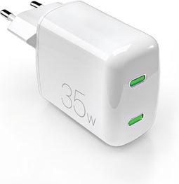 PURO PUFCUSBCC35WGWHI Laptop, Smartphone, Tablet Wit AC Snel opladen Binnen