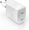 PURO PUFCUSBCC35WGWHI Laptop, Smartphone, Tablet Wit AC Snel opladen Binnen
