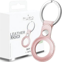 Puro SKY Case AirTag EcoSkin zandroze ATSKY1ROSE sleutelhanger