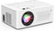 PURSHE Mini Beamer - Bluetooth 5.1 - Full HD 1080P Draagbare Projector