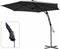 Push-up zweefparasol - Ø 300 cm - Antraciet