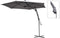 Push-up zweefparasol - Ø300cm - grijs