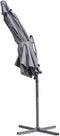 Push-up zweefparasol - Ø300cm - grijs