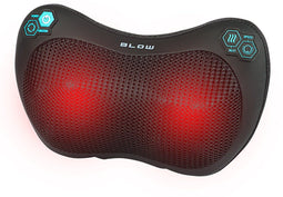 BLOW Shiatsu Massagekussen - Elektrisch Nekmassage Apparaat - Massage Apparaten - Nek en Schouder Massage Apparaat - Massageapparaten met Infrarood Verwarming - Auto gebruik