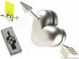 Metalmorphose fotohouder of memohouder pijl en hart