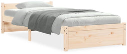 vidaXL - Bedframe - massief - hout - 100x200 - cm