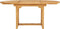 Tuintafel uitschuifbaar Rond Teak 120/180 cm