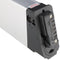 Maratron InFrame Accu 36V / 10Ah - E-Bike Batterij Llobe City 2 - Volledig geïntegreerd - Zilver