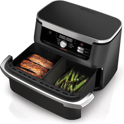 Ninja Foodi AF500EU - Mega Dubbele Airfryer XXL - 10.4 Liter - Dual Zone Technologie