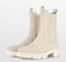 PS Poelman LYNN - Chelsea Laarzen - Nubuck - Light Beige - Maat 38