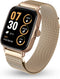 AyeWay Smartwatch - Stalen Band - Waterdicht IP67 - 70 Sportmodi - Roze