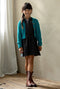 Like Flo F209-5810 - Meisjes Jurk - Knoopsluiting - Antra