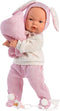 Llorens babypop Joelle met slaapzak speen en geluid 38 cm