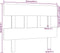 vidaXL - Hoofdbord - 78,5x3x81 - cm - massief - grenenhout - honingbruin