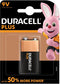 Duracell Plus Power - 9V - Alkaline batterij - Multi-color