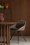 Dutchbone Wakefield - Eetkamerstoelen - Comfortabele kuip met afneembare kussens - Beige (set van 2)