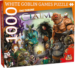 Puzzel 1000 Stukjes Volwassenen - Legpuzzel - White Goblin Games - Claim 2 - Puzzel 1000 Stukjes