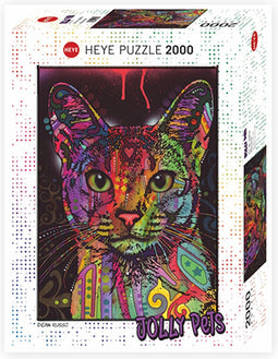 Puzzel Abyssinian,J.P.2000 Stukjes Heye 29810