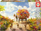 Puzzel Educa Flower Cart 1000 Onderdelen