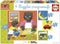 Puzzel - EDUCA - Kleine Bruine Beer: 4 progressieve puzzels voor kinderen van 12 tot 25 stukjes voor 3-jarigen