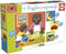 Puzzel - EDUCA - Kleine Bruine Beer: 4 progressieve puzzels voor kinderen van 12 tot 25 stukjes voor 3-jarigen
