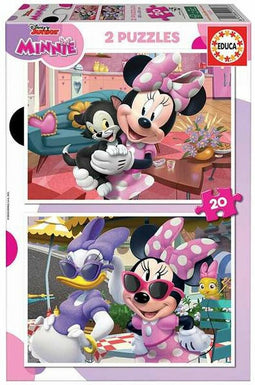 Puzzel Educa Minnie (2 x 20 pcs)