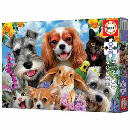 Puzzel Educa Pet Selfie (200 pcs)