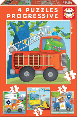 Puzzel Educa Rescue Patrol (43 pcs)