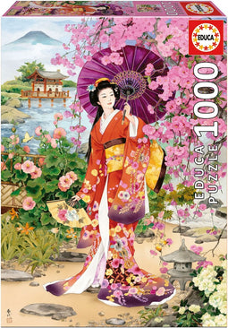 Puzzel Educa Teien (Haruyo Morita) 1000 Onderdelen