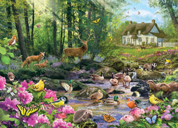 Puzzel gibsons woodland glade 1000 stukjes
