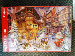 Puzzel Kerstdorp 1000s.Piatnik