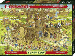 Puzzel Monkey Habitat 1000 Heye 29833