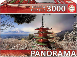 Puzzel Mount Fuji & Chureito Pagoda - 3000