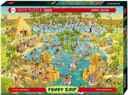 Puzzel Nile Habitat,Comic 1000 Stukjes Heye 29693