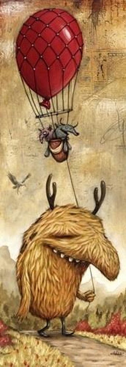 Puzzel Red Balloon 1000 Stukjes Vertical Heye 29743