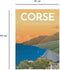 Puzzel van 500 stukjes, Corsica-poster/Louis l'Affiche, vanaf 10 jaar, Nostalgia-collectie, 87826, Nathan