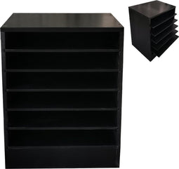 Puzzelkast - kieskast - opbergen houten puzzels tekeningen verzamelingen