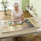 Puzzelplaat met lades - Gemakkelijk je puzzel opruimen - 76x57 cm