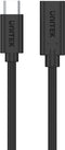 Unitek C14086BK-1M - USB-C Extender - 10GBPS 4K60HZ PD 100W - Zwart