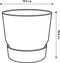 Elho Greenville Rond 20 - Bloempot voor Buiten met Waterreservoir - Ø 19.5 x H 18.4 cm - Blad groen